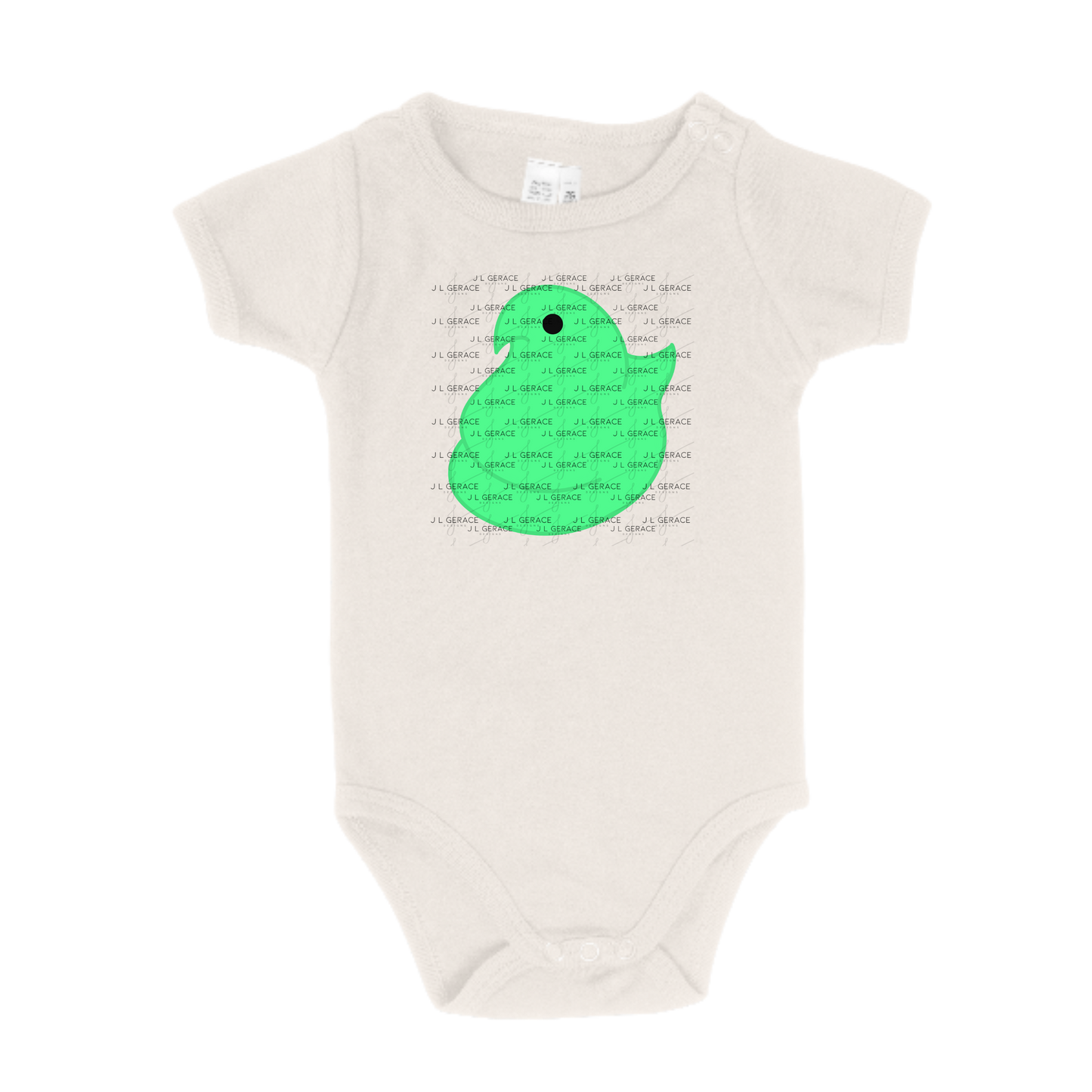 Green Easter Peep Chick Clipart Sublimation PNG