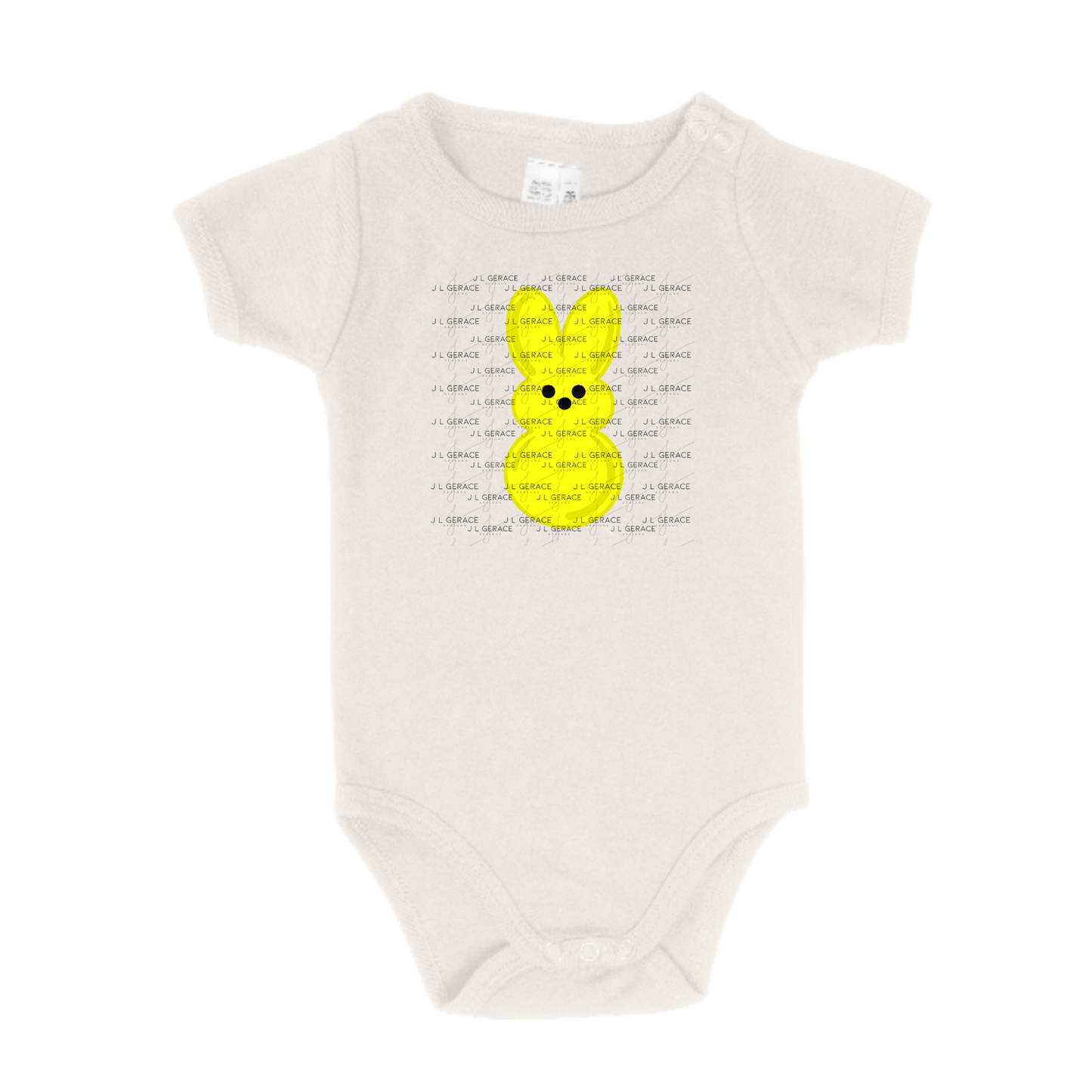 Yellow Bunny Peep Easter Clipart Sublimation PNG