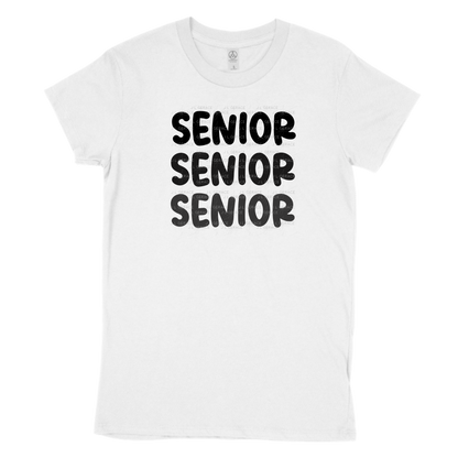 Senior PNG – Bold Black Graduation Lettering Design