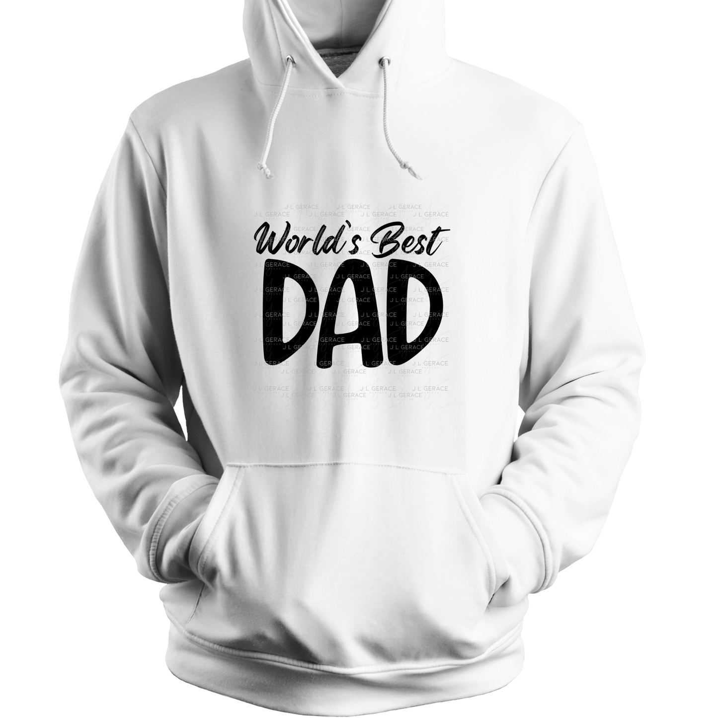World’s Best Dad PNG – Black Typography Design for Father’s Day