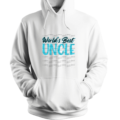 Worlds Best Uncle PNG – Teal Glossy Typography Sublimation Design