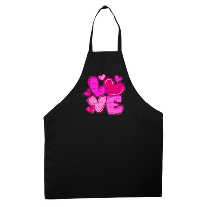 Pink Love Bubble Letter PNG Design