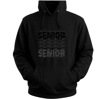 Senior PNG – Bold Black Graduation Lettering Design