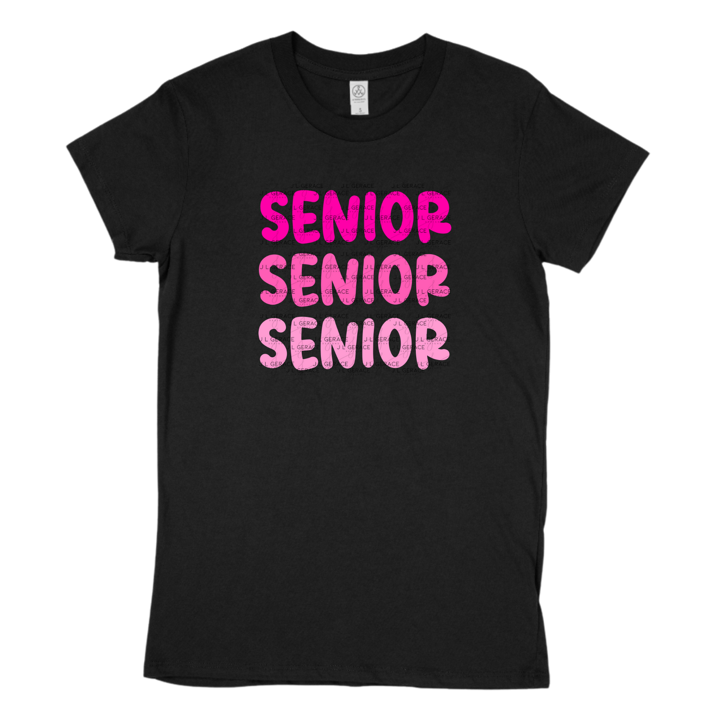 Senior PNG – Pink Ombre Graduation Design for Class of 2026