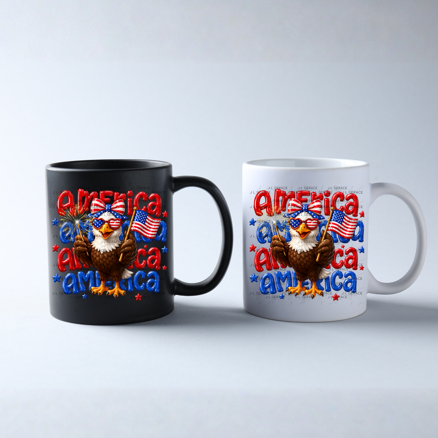 America Eagle Patriotic PNG