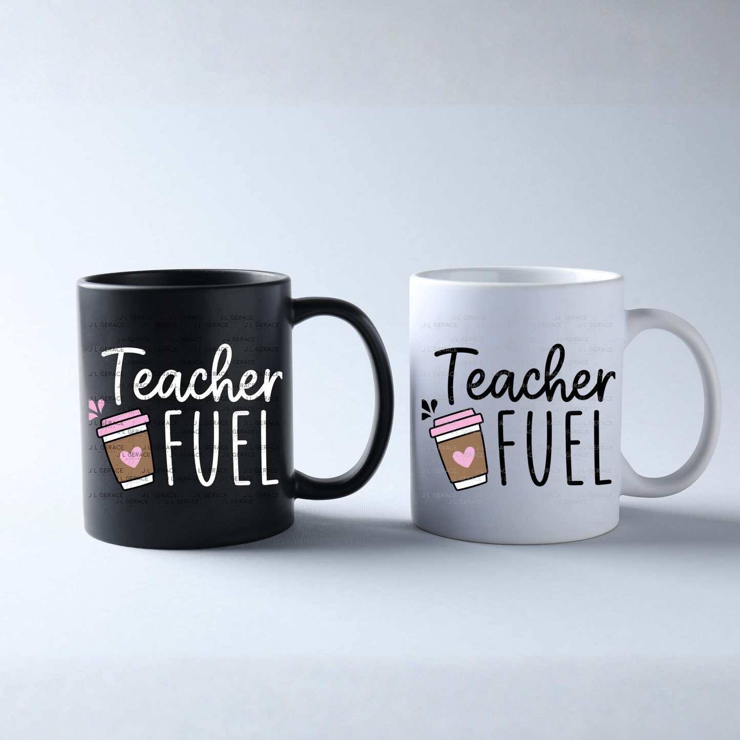 Teacher Fuel Coffee PNG Digital Download