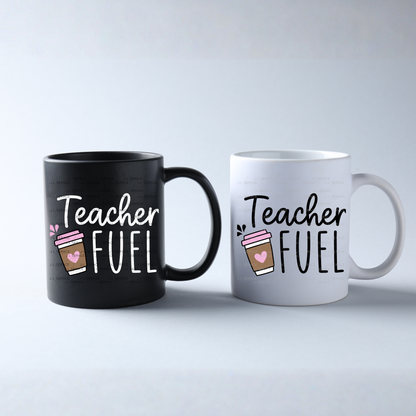 Teacher Fuel Coffee PNG Digital Download