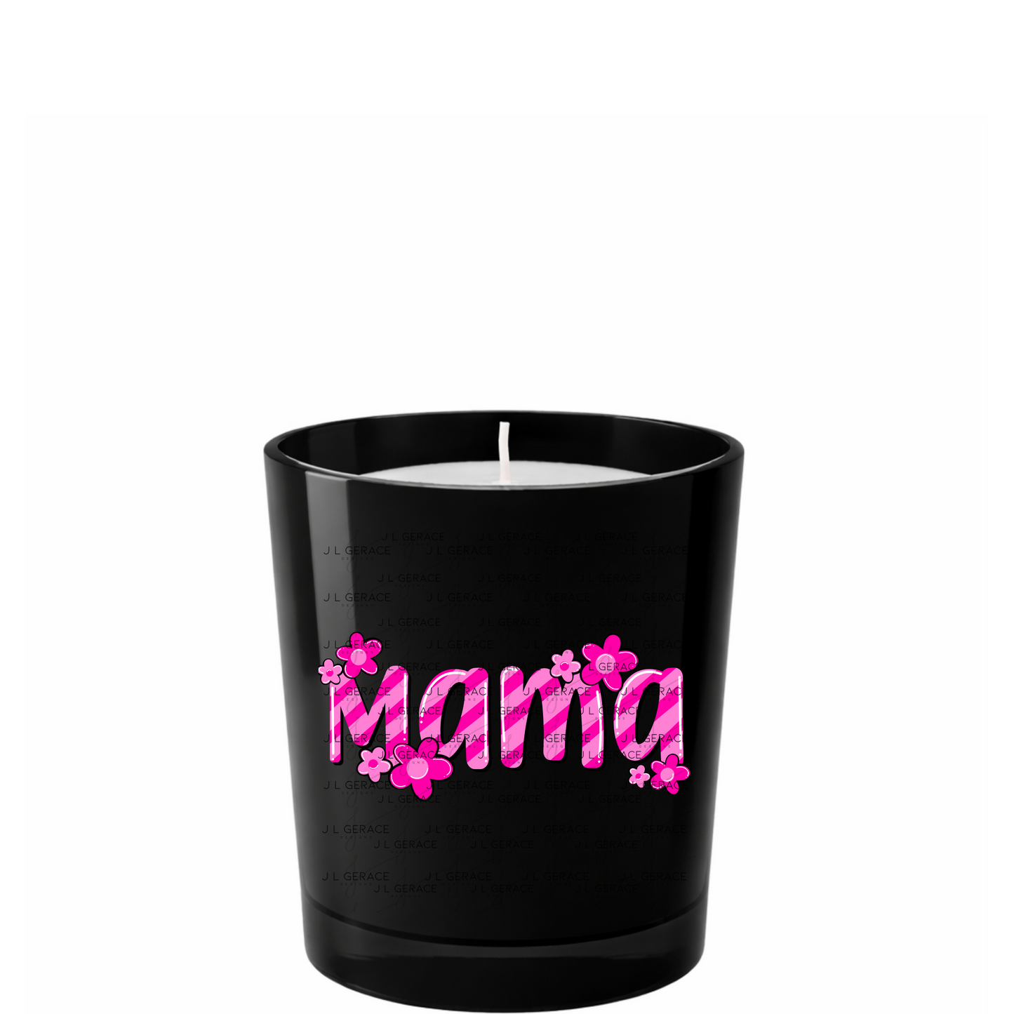 Mama Daisy Floral Pink PNG Design