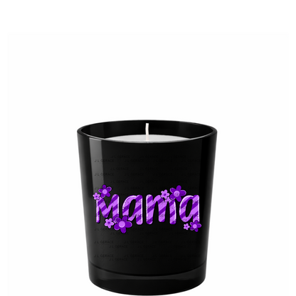Mama Daisy Floral Purple PNG Design