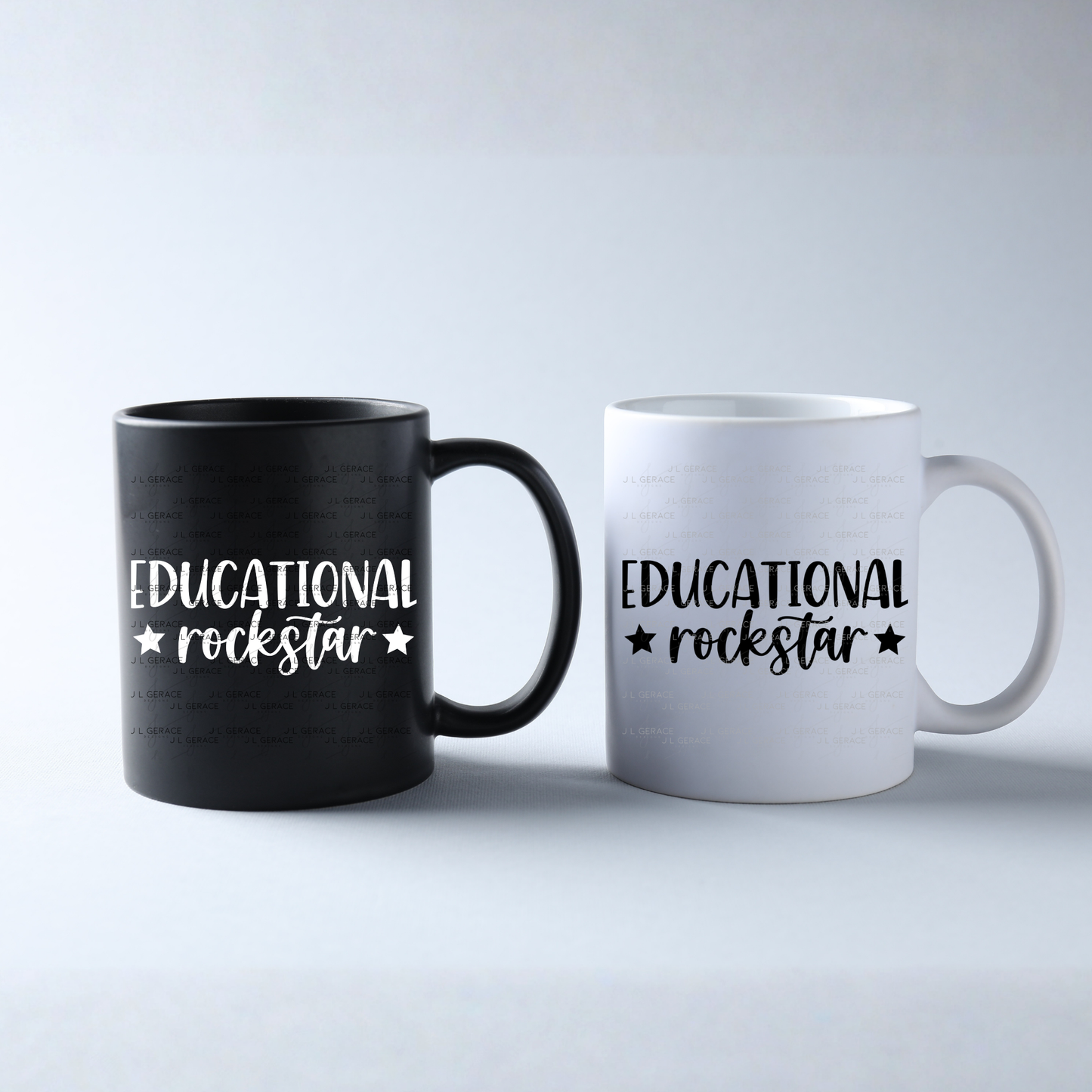 Educational Rockstar Teacher PNG Bundle Digital Download