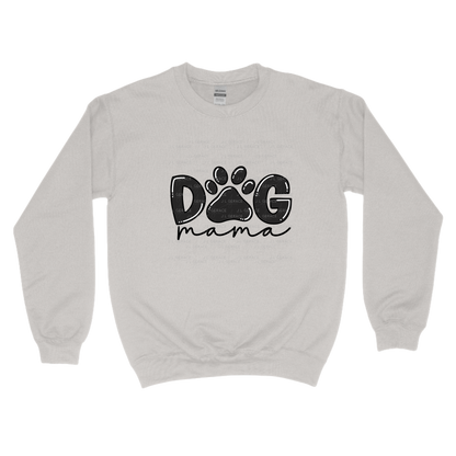 Dog Mama PNG – Black Paw Print Sublimation Design