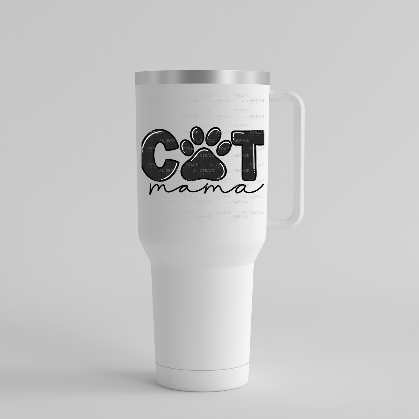 Cat Paw Print PNG – Cute Pet Lover Sublimation Design