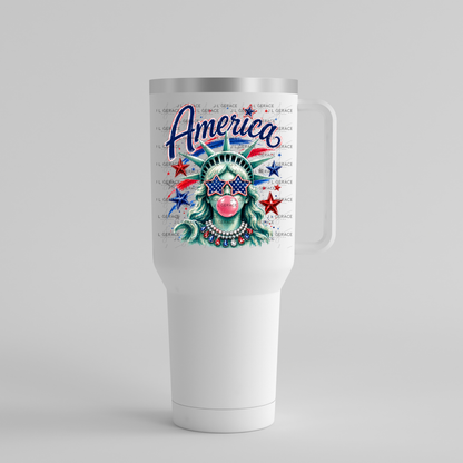 Statue of Liberty Bubble Gum America PNG