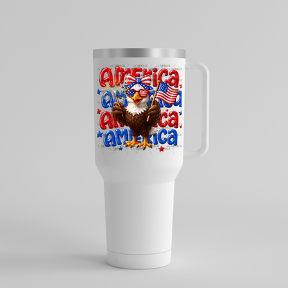 America Eagle Patriotic PNG