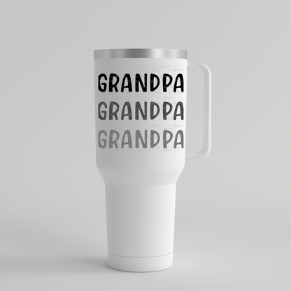 Grandpa PNG – Minimalist Repeat Typography Sublimation Design
