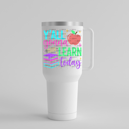 Y'all Gonna Learn Today Teacher Colorful PNG Digital Download