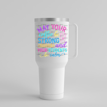 May Your Coffee Be Strong Teacher Colorful PNG