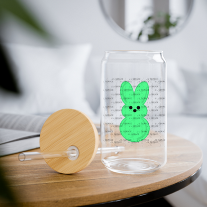 Green Bunny Peep Easter Clipart Sublimation PNG