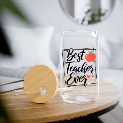 Best Teacher Ever Apple PNG (2 Colors)