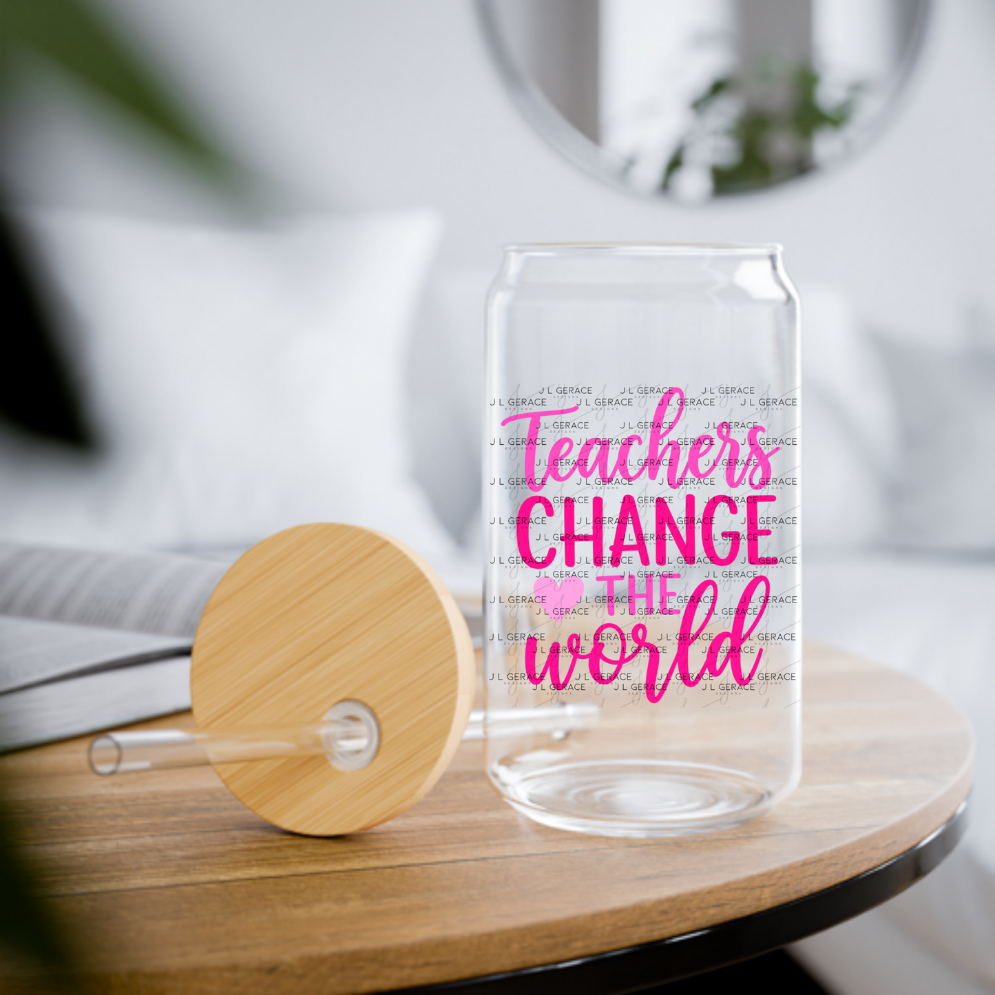 Teachers Change The World - Pink PNG Digital Download