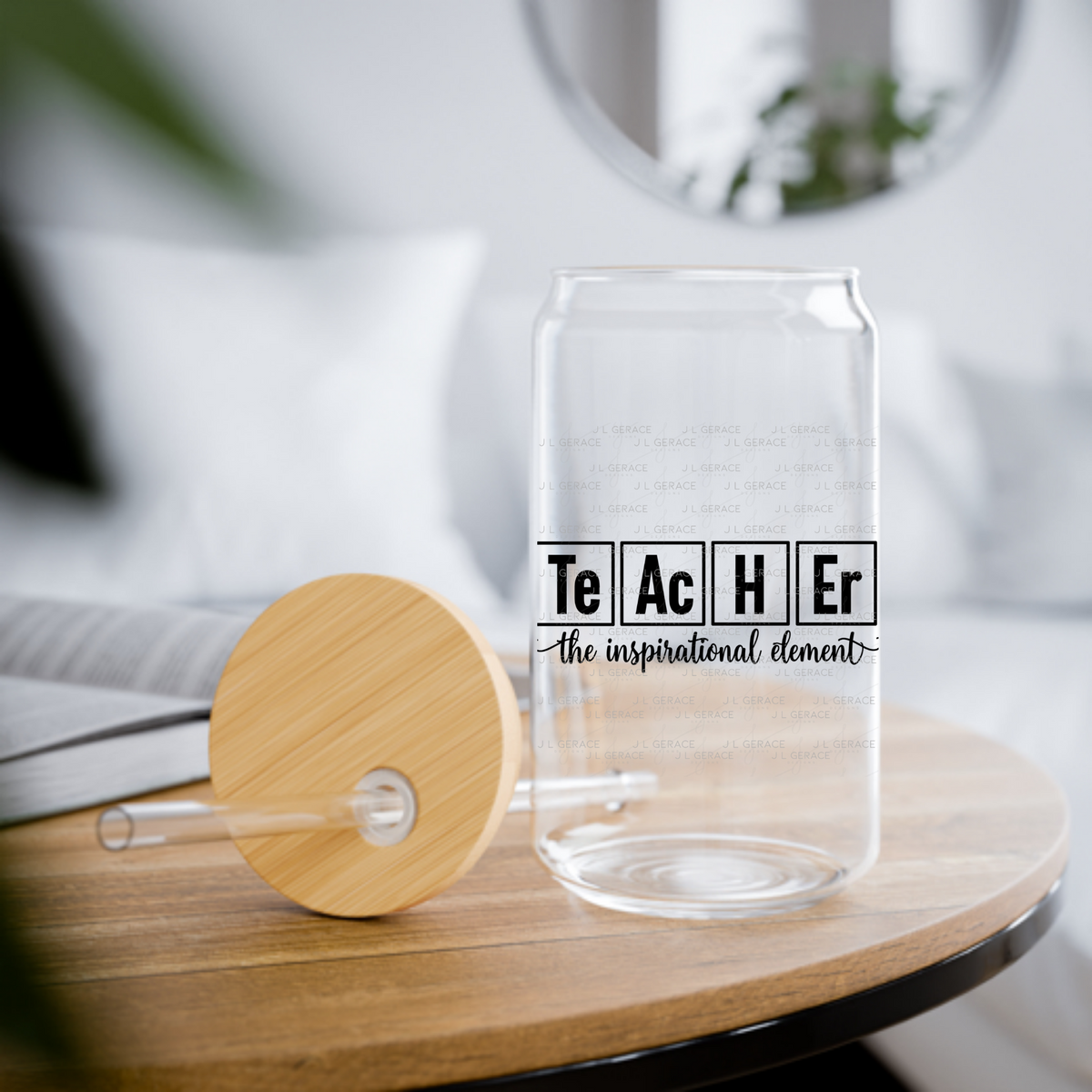 Teacher The Inspirational Element PNG (2 Colors)