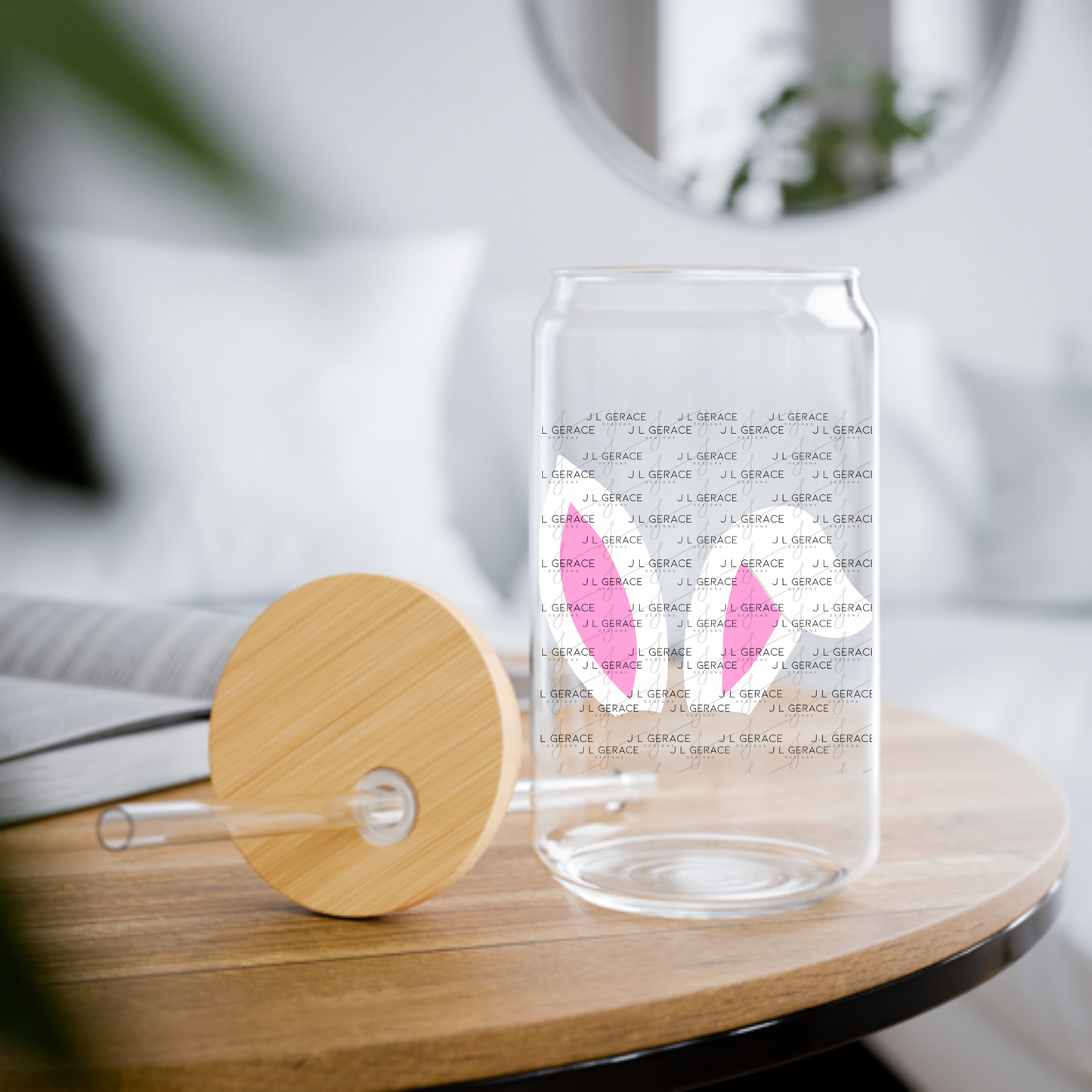 White Easter Bunny Ears PNG