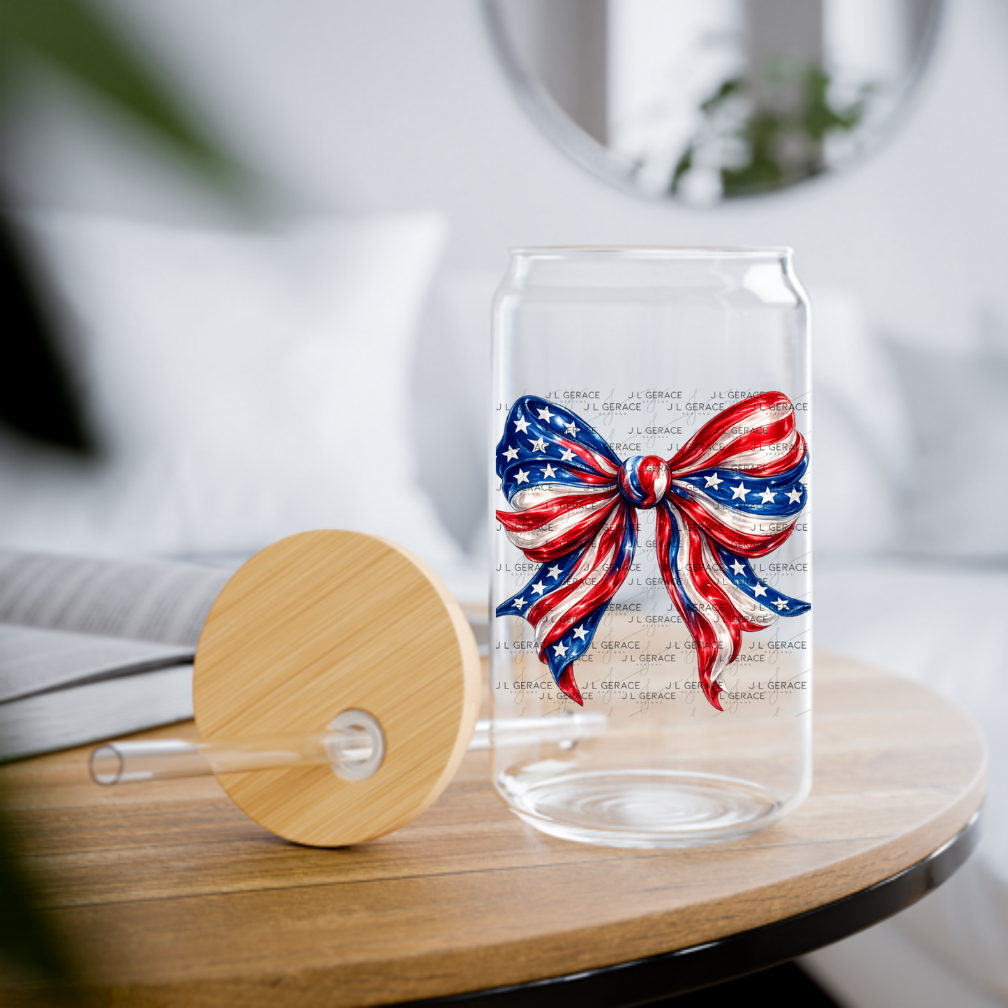 Patriotic Stars Fireworks PNG Design