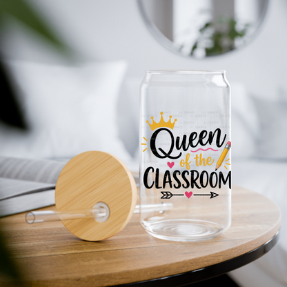 Queen of the Classroom Teacher PNG (2 Colors)