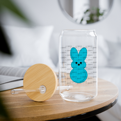 Blue Bunny Peep Easter Clipart Sublimation PNG