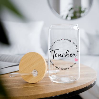 Compassionate Caring Dedicated Teacher PNG Bundle (2 Colors)
