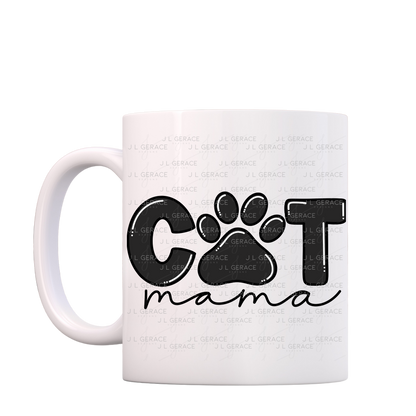 Cat Paw Print PNG – Cute Pet Lover Sublimation Design