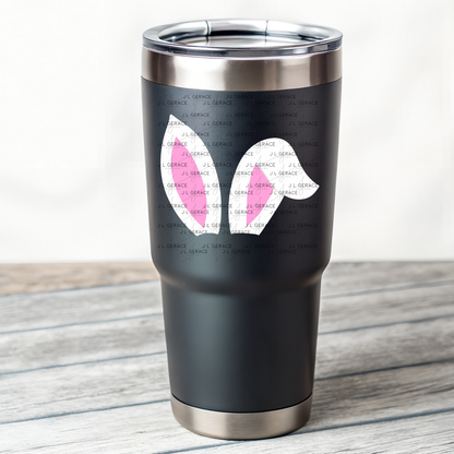 White Easter Bunny Ears PNG