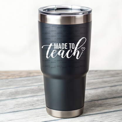 Made To Teach Teacher PNG Bundle Digital Download (2 Colors)