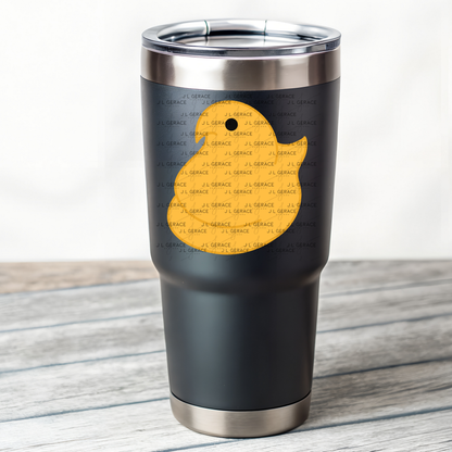 Orange Easter Peep Chick Clipart Sublimation PNG