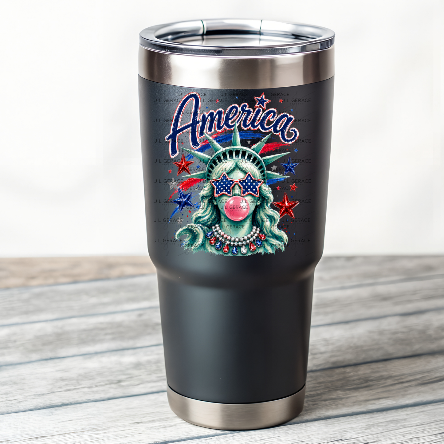Statue of Liberty Bubble Gum America PNG