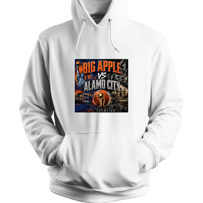 Big Apple vs Alamo City Basketball Championship PNG Design