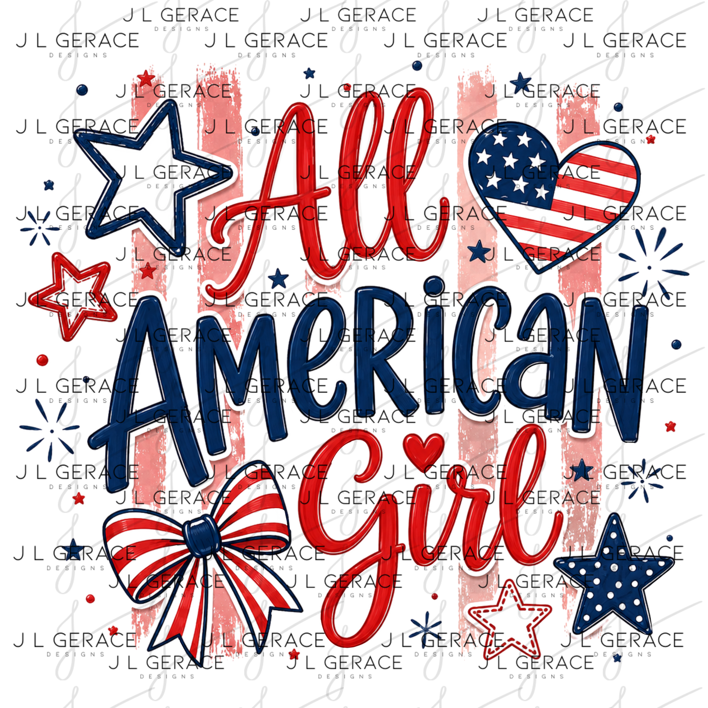 All American Girl PNG