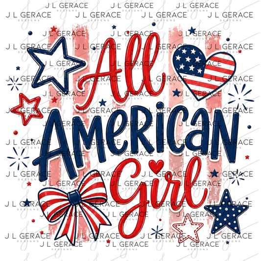 All American Girl PNG