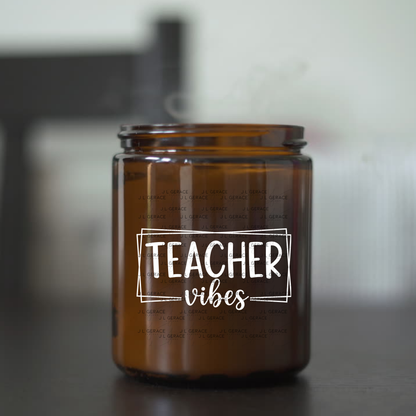 Teacher Vibes PNG (2 Colors)