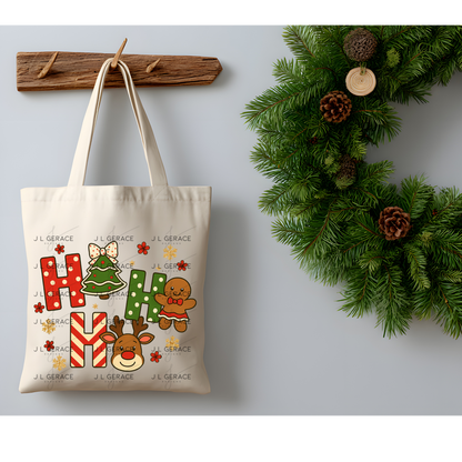 Ho Ho Ho Christmas PNG – Gingerbread, Reindeer & Tree Clipart