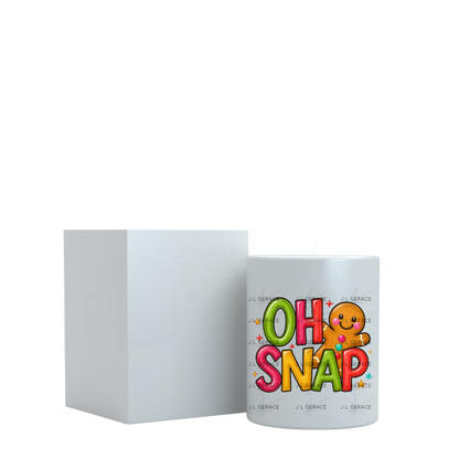 Oh Snap Gingerbread Man PNG – Cute Christmas Cookie Clipart