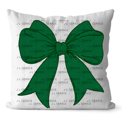 Green Bow PNG St Patricks Day Sublimation Clipart Digital Download
