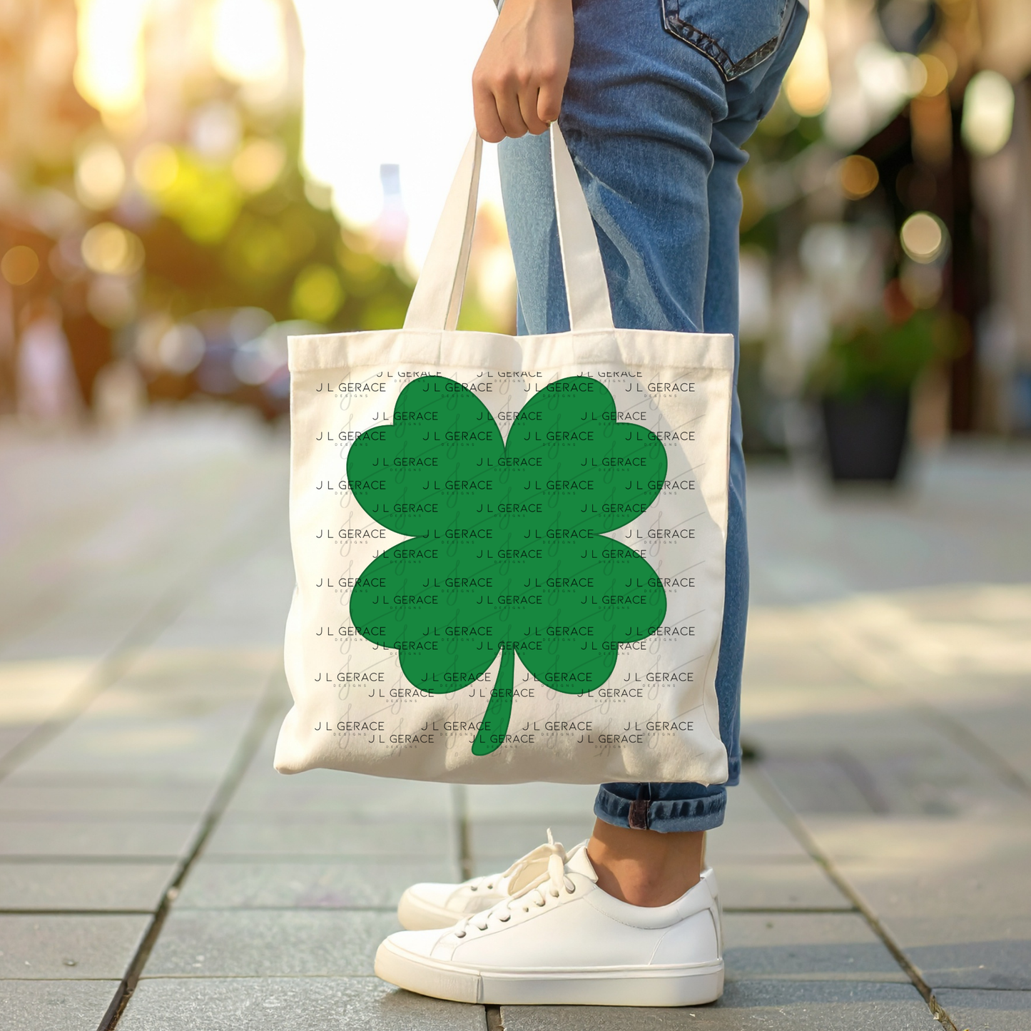 Shamrock PNG St Patricks Day Clover Sublimation Digital Download