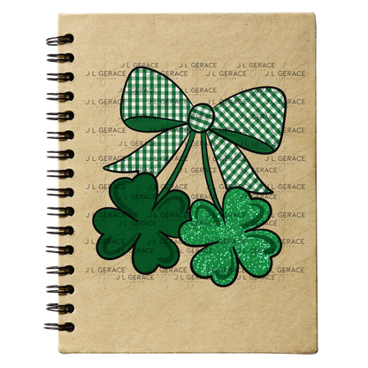 Shamrock Bow PNG St Patricks Day Clover Sublimation Digital Download
