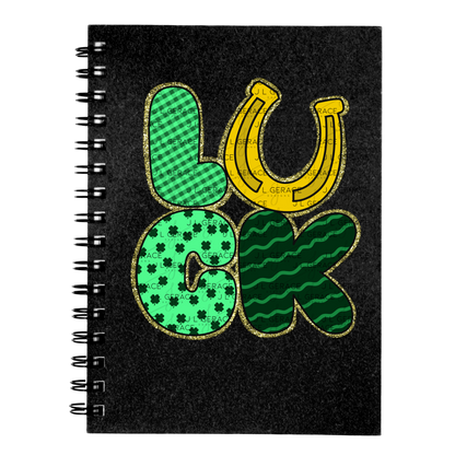 Lucky St Patricks Day PNG Gold Glitter Outline Shamrock Horseshoe Digital Download