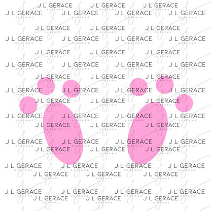 Easter Bunny Feet PNG