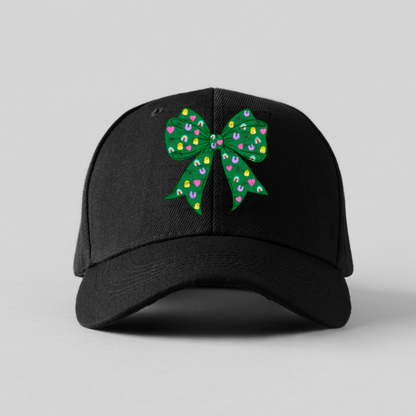 St Patricks Day Bow PNG Shamrock Rainbow Lucky Clipart Green Hair Bow Design Sublimation Download