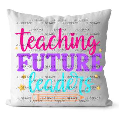 Teacher's Make The World Brighter Colorful PNG Digital Download