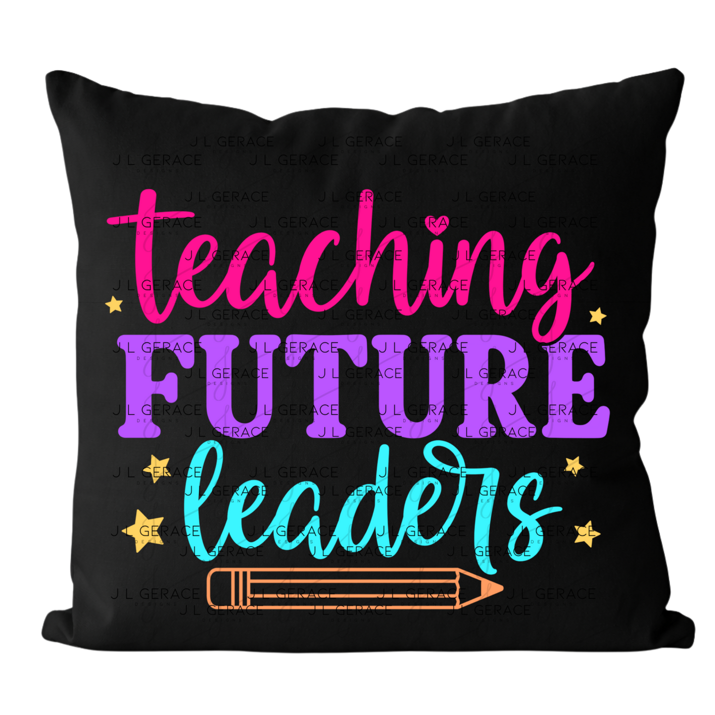 Teacher's Make The World Brighter Colorful PNG Digital Download