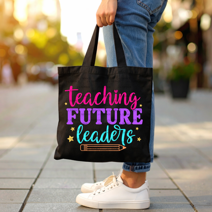 Teaching Future Leaders Teacher Colorful PNG Digital Download